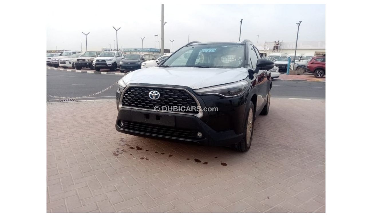 Toyota Corolla Cross Limited 1.8 petrol Hybrid  2023  Black color 4X2  FWD
