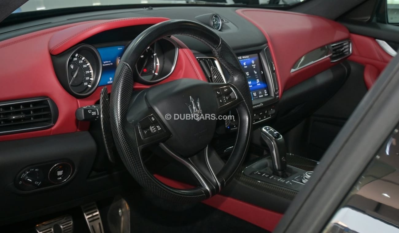 مازيراتي ليفونت MASERATI LEVANTO TROFEO 2019 GCC WITH WARRANTY AND CONTRACT SERVICE