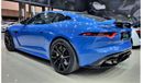 Jaguar F Type JAGUAR F-TYPE SVR 2018 IN IMMACULATE CONDITION UNDER WARRANTY AND SERVICE CONTRACT TILL 10/2024