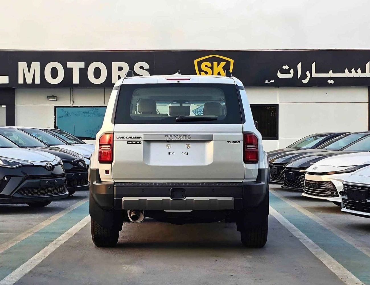 Toyota Prado LC250 / ALL ROUNDER / 2.4T V4 PETROL / SUNROOF / LEATHER SEATS (CODE # P24AR)