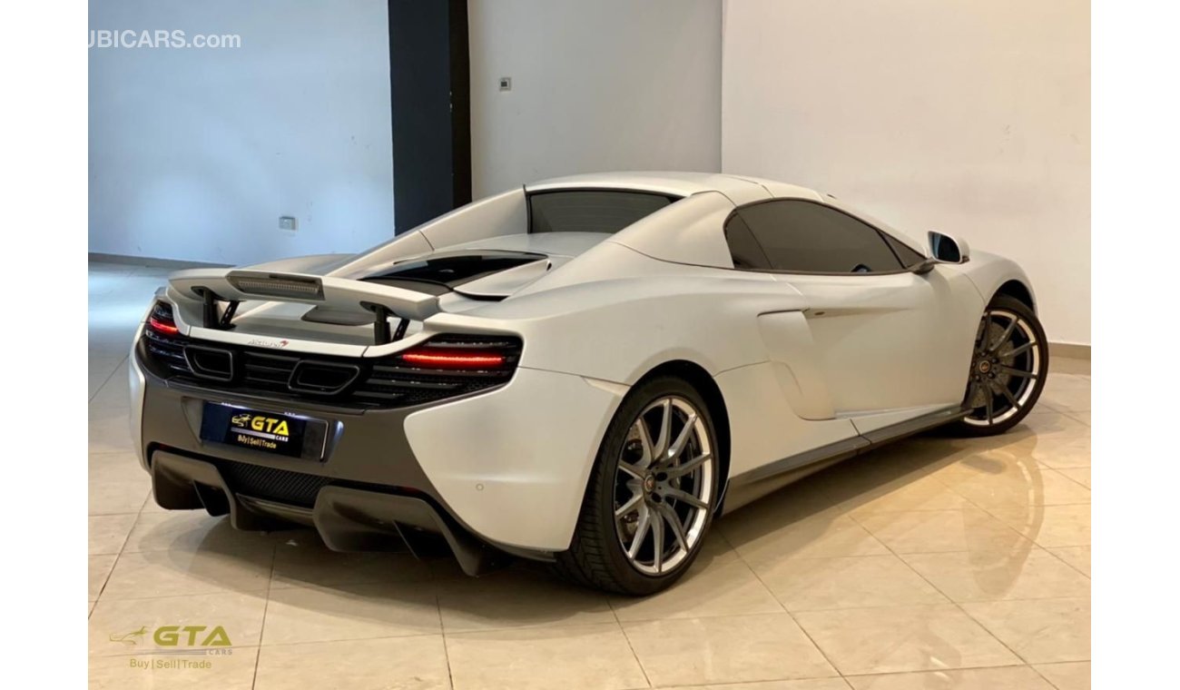 McLaren 650S 2015 McLaren 650S Spider MSO, Full Service History, Al Habtoor Warranty 05/2021, GCC