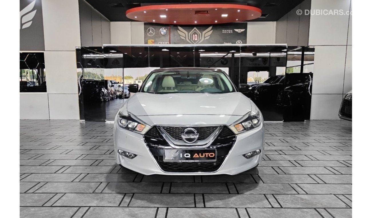 Nissan Maxima AED 1,000 P.M | 2017 NISSAN MAXIMA SV  3.5 L PANORAMIC VIEW  | GCC | UNDER WARRANTY