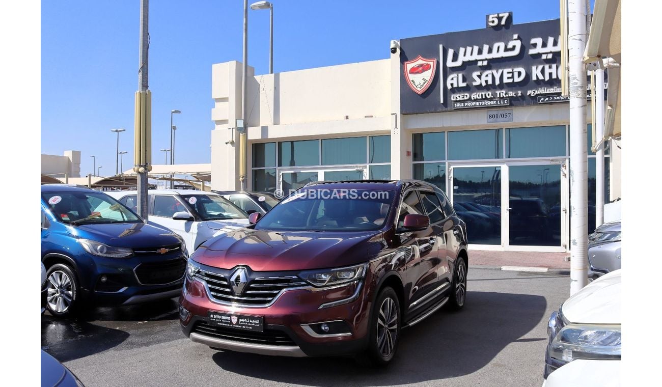 Renault Koleos RENAULT KOLEOS 2018 - FULL OPTION - GCC - ENGINE 2500 CC - ORIGINAL PAINT INSIDE OUT