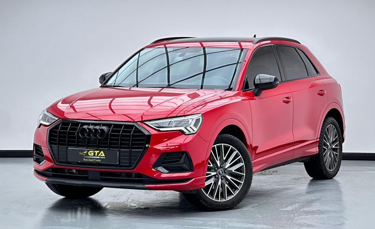 أودي Q3 2024 Audi Q3 35TFSI, Sep 2028 Audi Warranty + Service Contract, Audi Full Service History, GCC