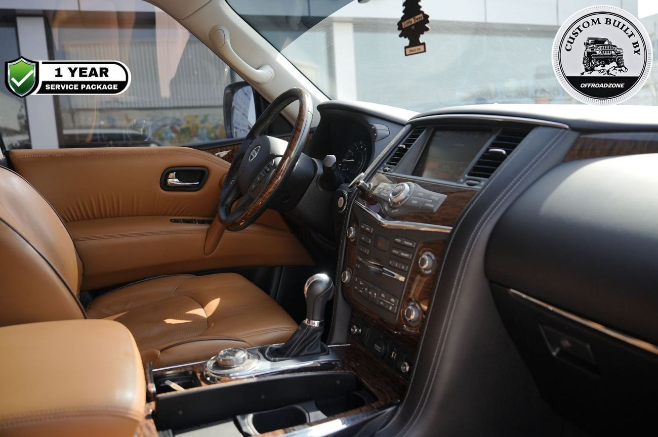 Nissan Patrol Nissan Patrol White Platinum / 1 Year Service Package Included