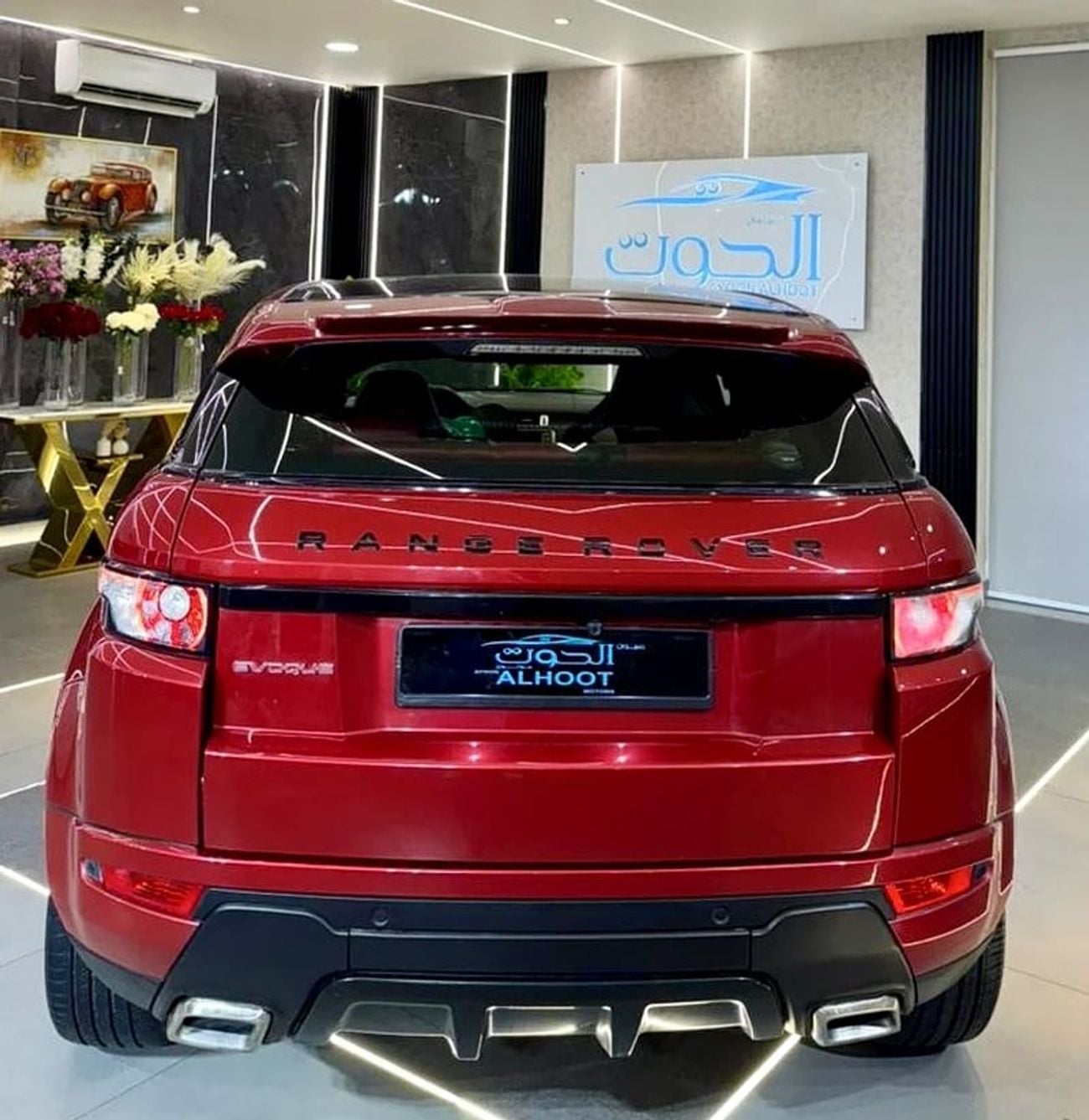 Land Rover Range Rover Evoque DYNAMIC PLUS LOVELY RED || TOP RANGE || GCC || PANORAMIC || LOW MILEAGE