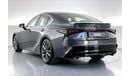 Lexus IS350 F Sport Platinum | 1 year free warranty | 0 down payment | 7 day return policy