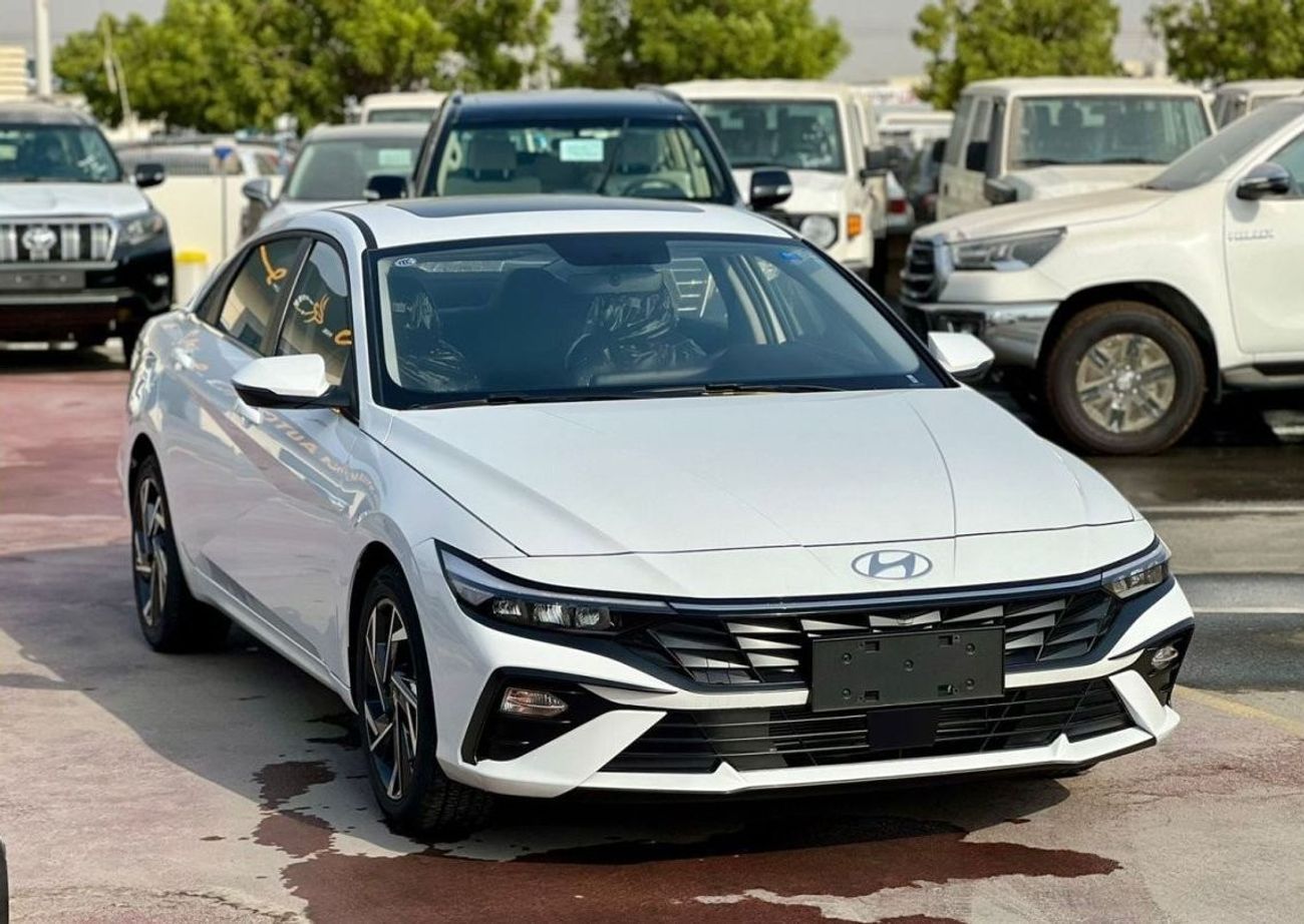 هيونداي إلانترا HYUNDAI ELANTRA 1.5L ELITE GLX FULL OPTION MODEL 2024