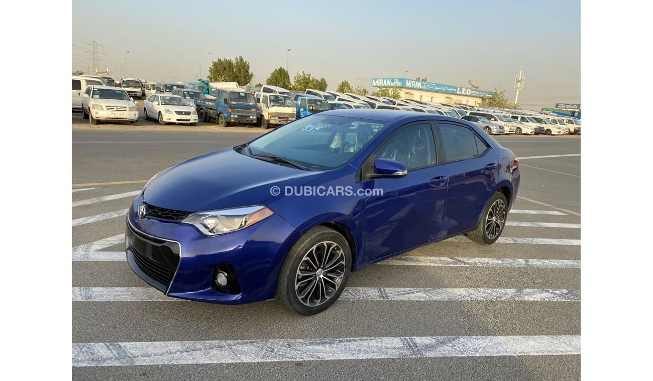 Toyota Corolla S-CLASS 1.8L V4 2016 RUN & DRIVE AMERICAN SPECIFICATION