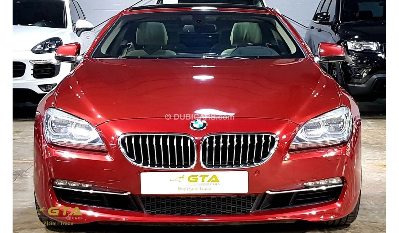بي أم دبليو 640i "RESERVED" 2012 BMW 640i Coupe, Service History, GCC