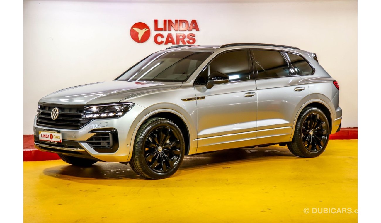 فولكس واجن طوارق Volkswagen Touareg R-Line 2020 GCC under Agency Warranty with Flexible Down-Payment.