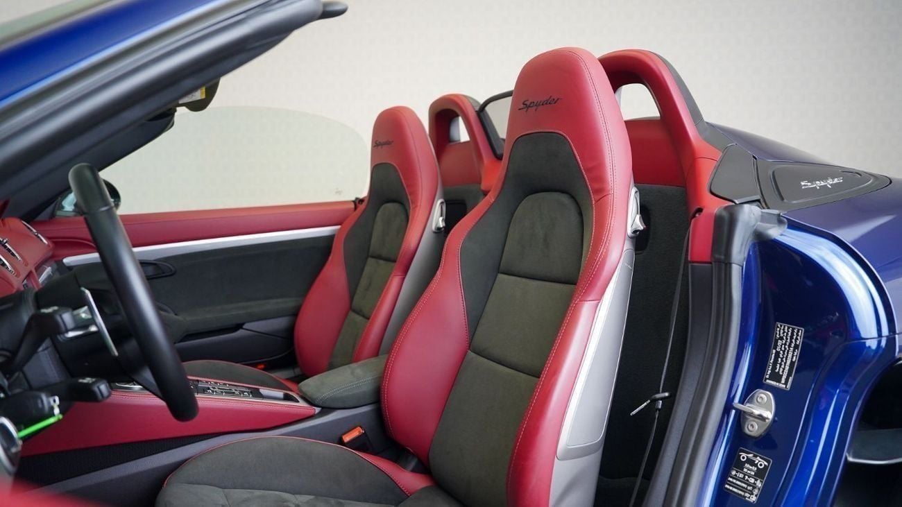 Porsche 718 Spyder UAE's Very Best Example | AED 6,727 Per Month