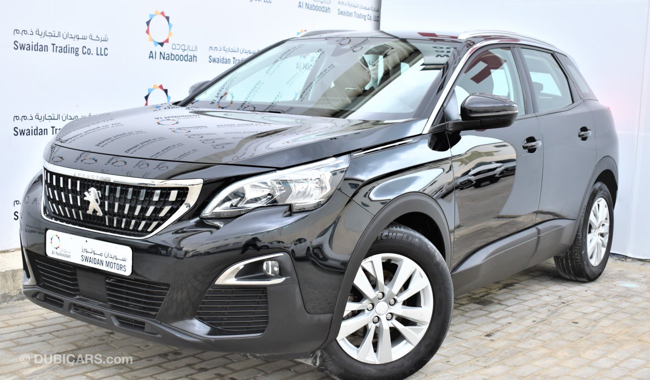 Peugeot 3008 1.6L ACTIVE 2018 GCC SPECS AGENCY WARRANTY UP TO 2023 OR 100000KM