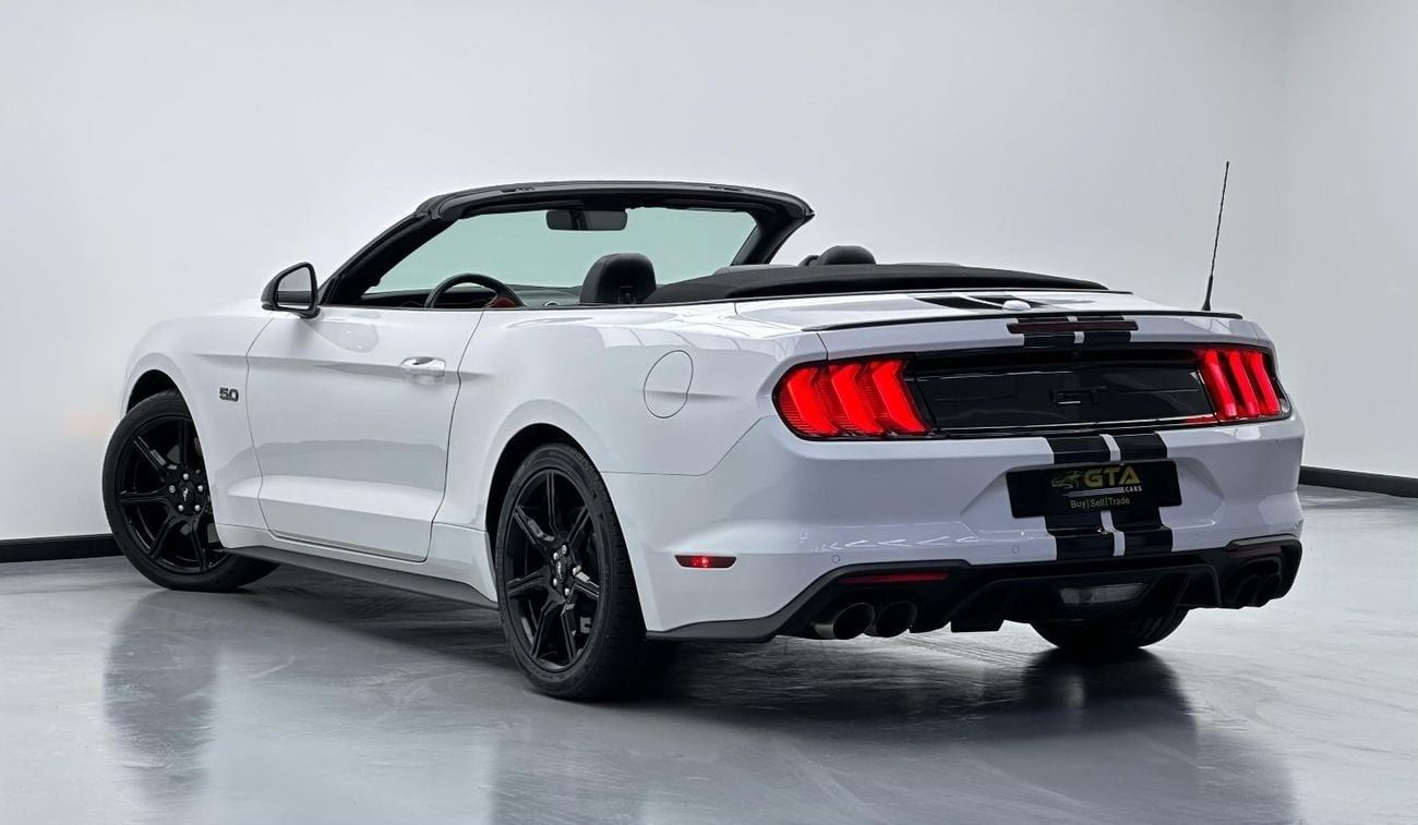 Ford Mustang GT Convertible 5.0L 2020 Ford Mustang GT Convertible, 2026 Ford Warranty + Service Pack, 55 Years Ed