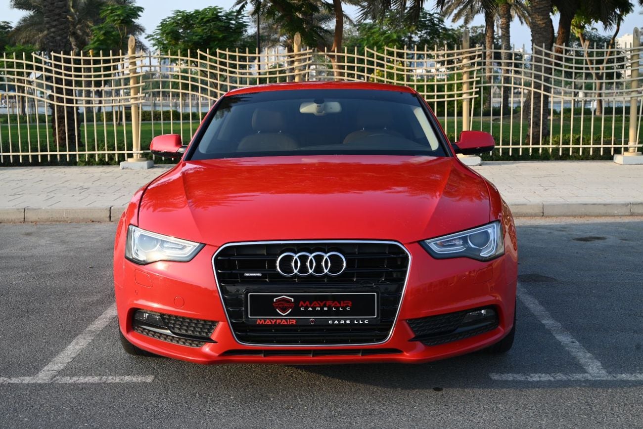 Audi A5 45 TFSI S-LINE - 0% DP - FULL AGENCY MAINTAINED - FIRST OWNER - AUDI A5 COUPE 4WD - GCC SPECS