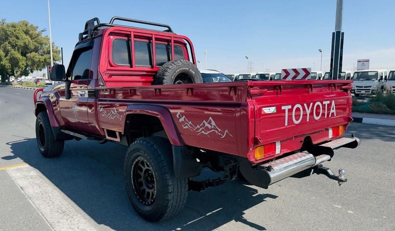 Toyota Land Cruiser Pick Up AFTER MARKET SINGLE CABIN | ROOF RACK WITH AIR SNORKEL | 4.5L DIESEL ENGINE | 2008 | (MT) | RHD