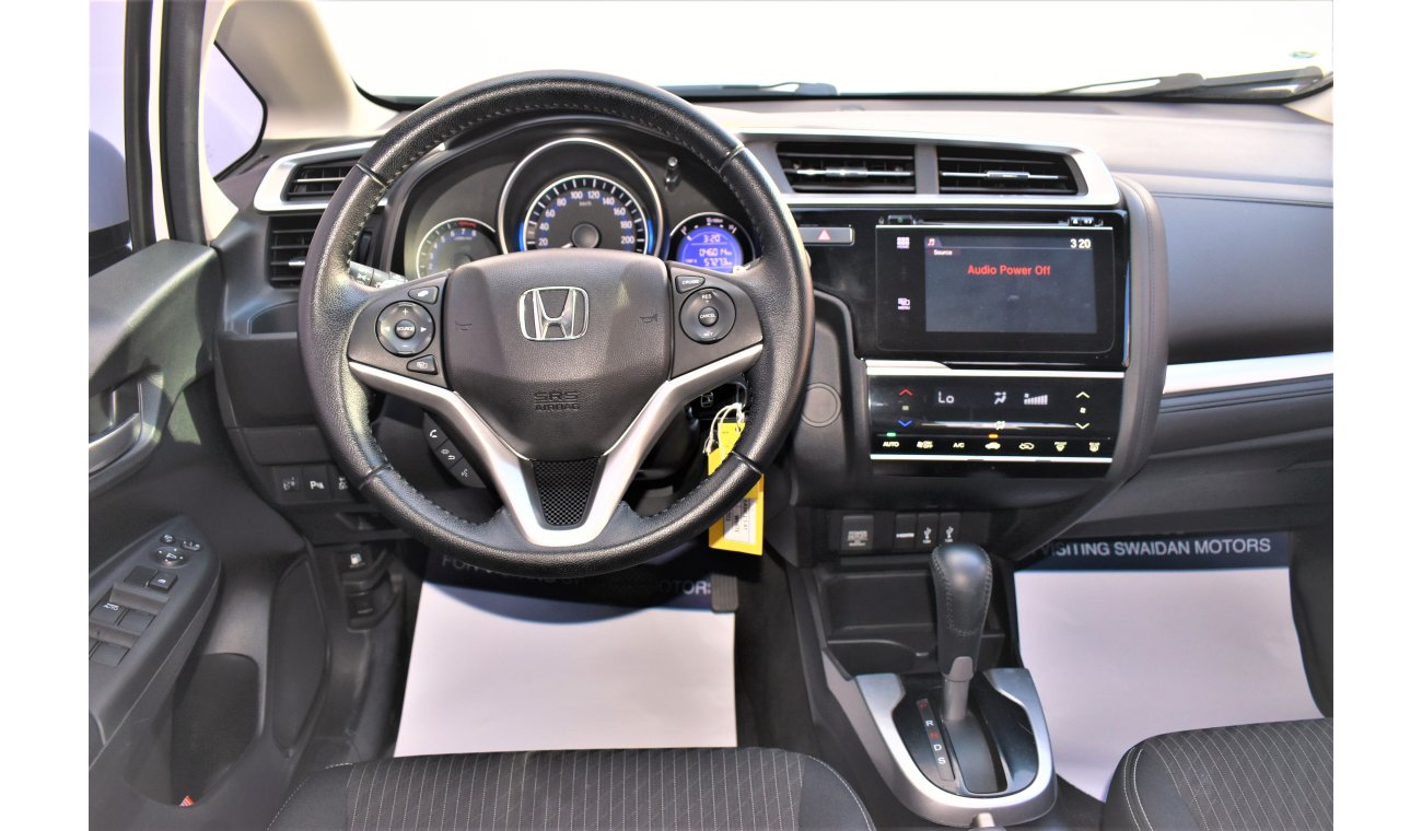 Honda Jazz 1.5L EX 2018 GCC SPECS DEALER WARRANTY