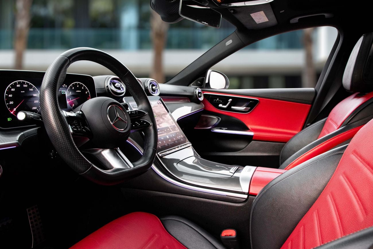 مرسيدس بنز C 200 C200 AMG | 3,134 P.M | 0% Downpayment | GARGASH WARRANTY / SERVICE!