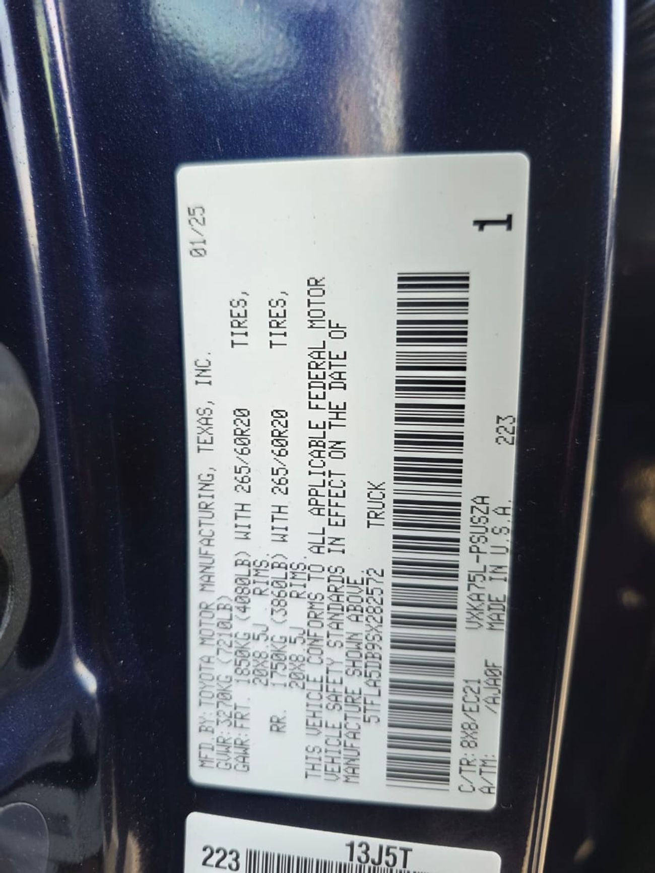 تويوتا تاندرا CREWMAX SR5