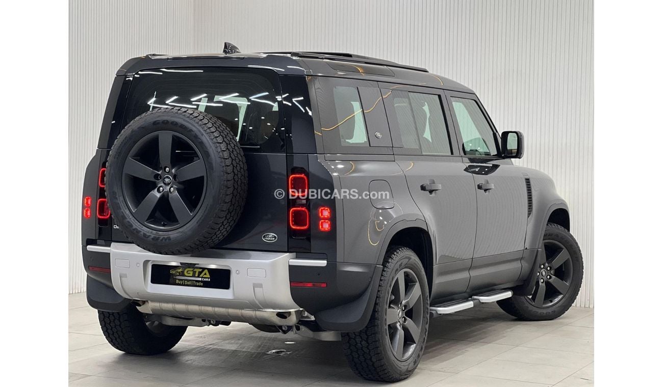 لاند روفر ديفندر 2023 Land Rover Defender 110 P400 HSE, 2026 Land Rover Warranty, 2028 Land Rover Service Pack, GCC