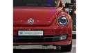 Volkswagen Beetle Turbo S Turbo S EXCELLENT DEAL for our Volkswagen Beetle TURBO ( 2015 Model! ) in Red Color! GCC Spe
