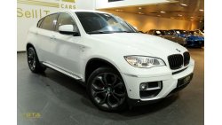 بي أم دبليو X6 2014 BMW X6 xDrive50i M-Sport, Warranty-Service Contract, Service History, GCC, Low Kms