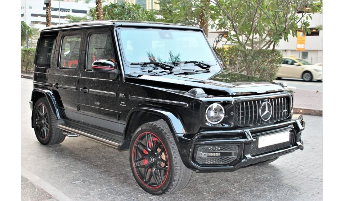 مرسيدس بنز G 63 AMG Mercedes G63 AMG - Black Edition 1 - GCC, full service history and warranty June 2024 - Service cont