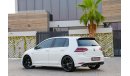 Volkswagen Golf R | 1841 P.M | 0% Downpayment | Full Option |  Immaculate Condition