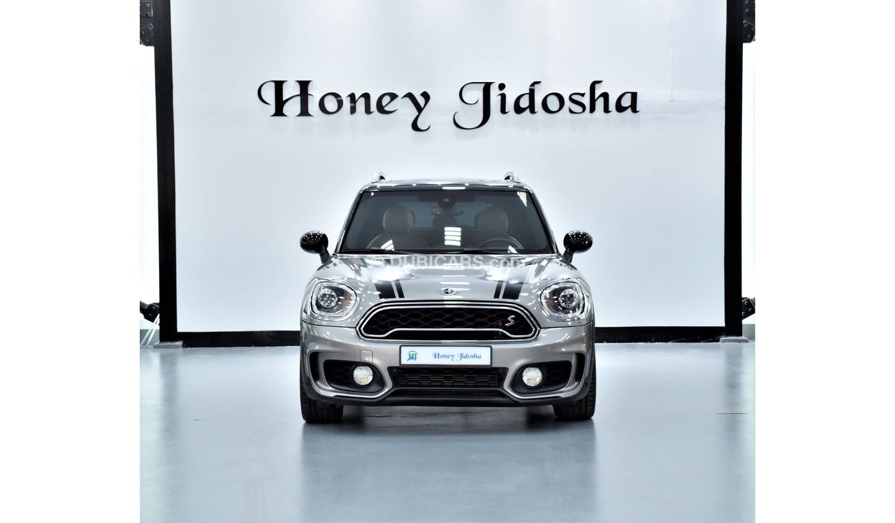 Mini Cooper S Countryman EXCELLENT DEAL for our Mini Countryman All4 Cooper S ( 2017 Model ) in Brown / Beige Color GCC Specs