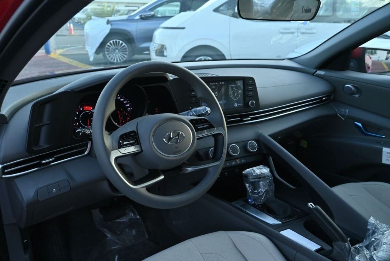 هيونداي إلانترا Hyundai Elantra 1.6L Petrol, Model 2023, Color Red