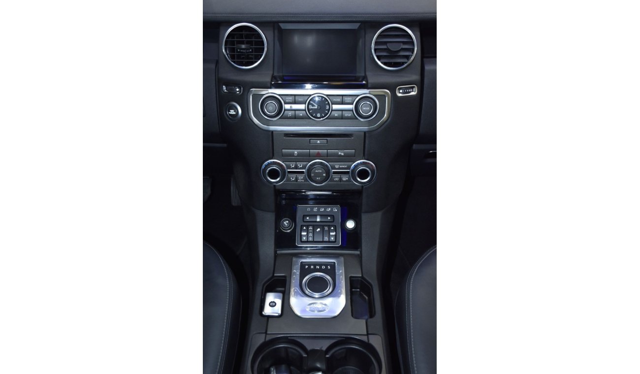 Land Rover Discovery EXCELLENT DEAL for our Land Rover LR4 SCV6 HSE ( 2015 Model ) in Black Color GCC Specs