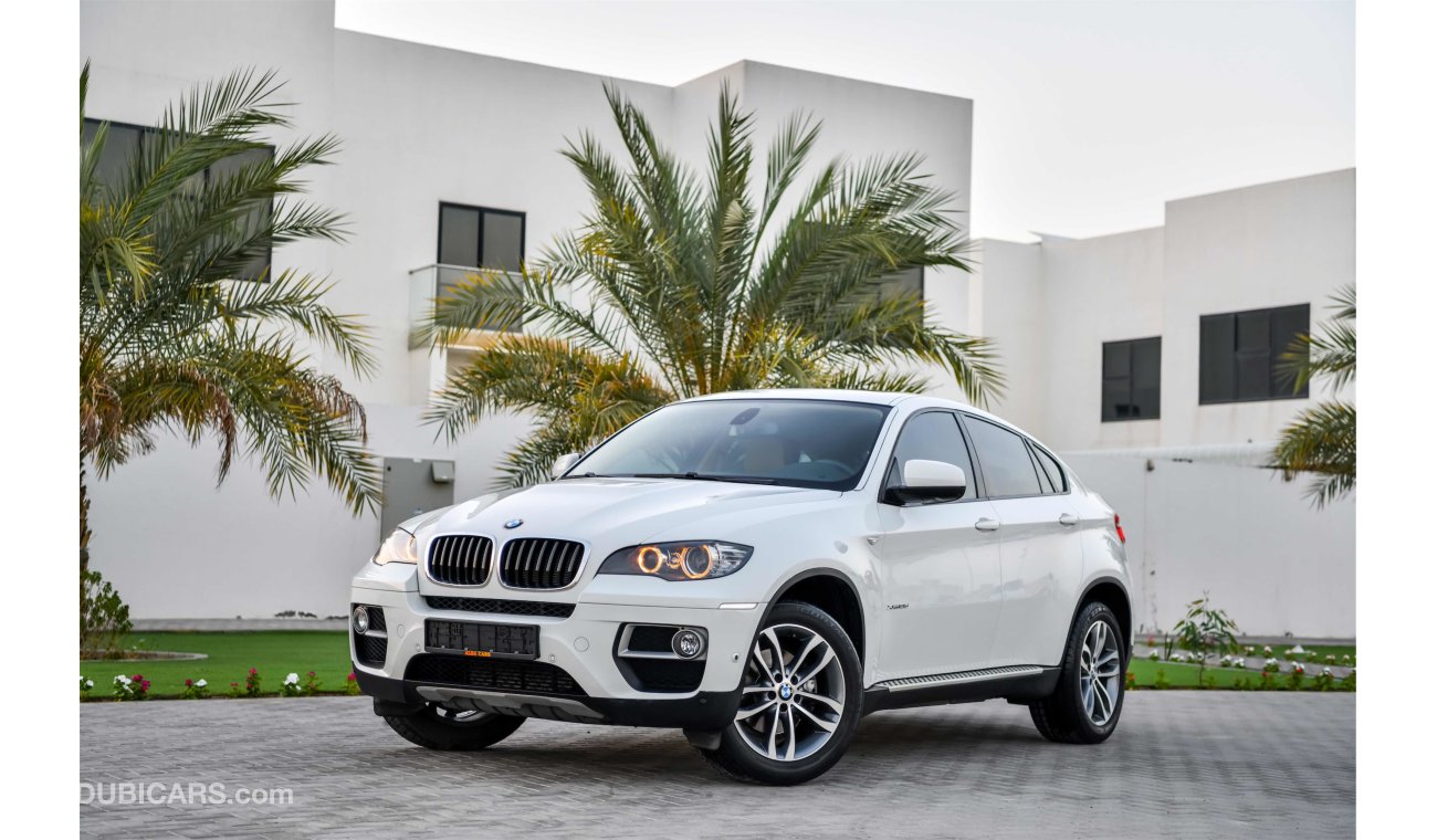 BMW X6 X-Drive 35i - Agency Warranty and Service Contract! - GCC - AED 2,089 PER MONTH - 0% DOWNPAYMENT