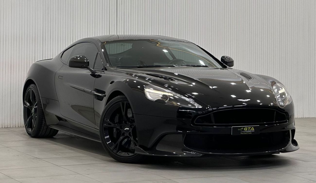 أستون مارتن فانكويش S 2017 Aston Martin Vanquish S, Warranty, Full Options, Very Low Kms, Excellent Condition