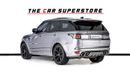 Land Rover Range Rover Sport SVR 5.0L (575 HP) 4WD Carbon Edition-Al Tayer Warranty Until 02/2027-22 Inch High Gloss Black Rims