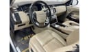 Land Rover Range Rover 2014 Range Rover Vogue SE Supercharged, Range Rover Service History, GCC