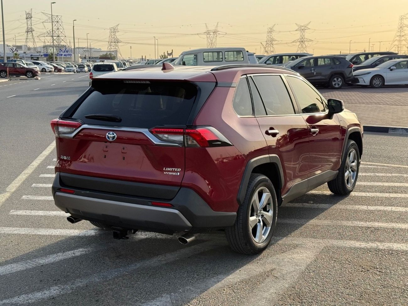 Used 2020 TOYOTA RAV4 LIMITED HYBRID 4x4 FULL OPTIONS IMPORTED FROM USA ...