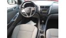 Hyundai Accent 2015 SILVER GCC NO PAIN NO ACCIDENT PERFECT