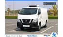 نيسان أورفان 2019 | STANDARD ROOF CHILLER VAN | PETROL | GCC SPECS | EXCELLENT CONDITION