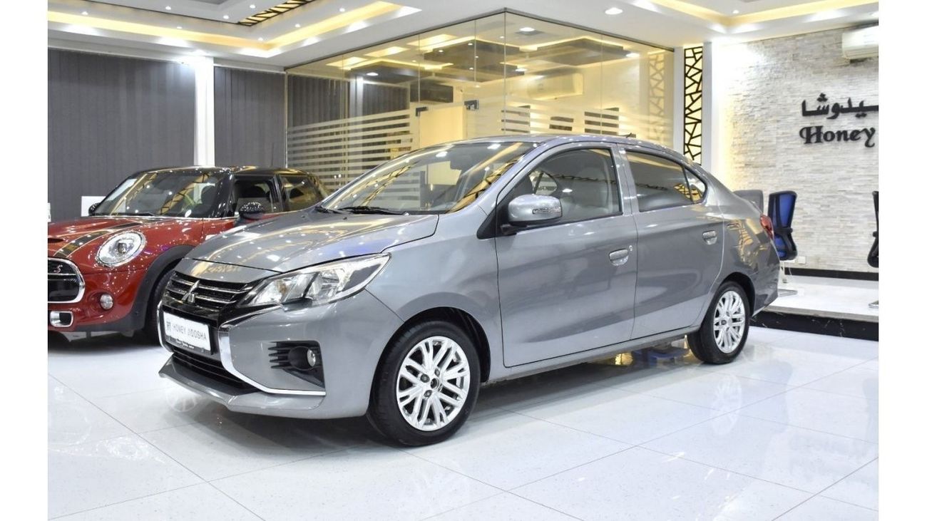 Mitsubishi Attrage EXCELLENT DEAL for our Mitsubishi Attrage ( 2021 Model ) in Grey Color GCC Specs