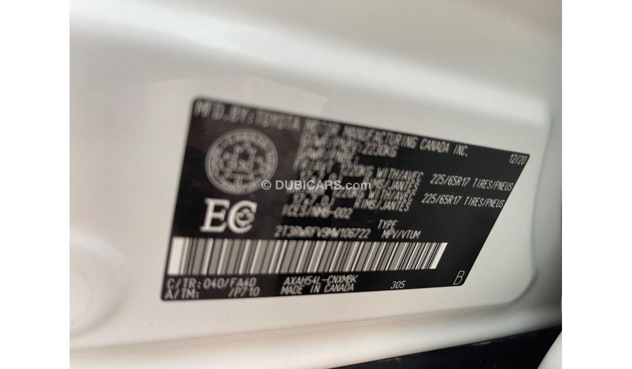 Toyota RAV4 XLE Hybrid AWD