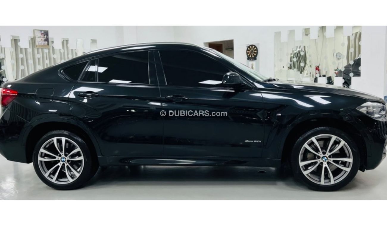 BMW X6 50i Exclusive GCC .. FSH .. M kit .. Perfect Condition .. V8