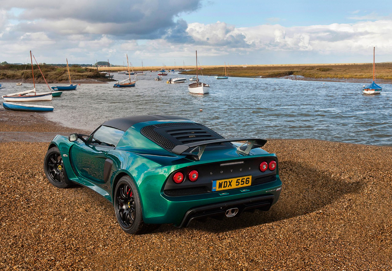 Lotus Exige exterior - Rear Right Angled