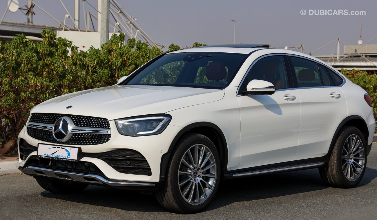 مرسيدس بنز GLC 300 ,GLC VIP   AMG ,2020مطابقة للمواصفات الخليجية 0 كم مع ضمان سنتان + 3 سنين صيانة عند EMC