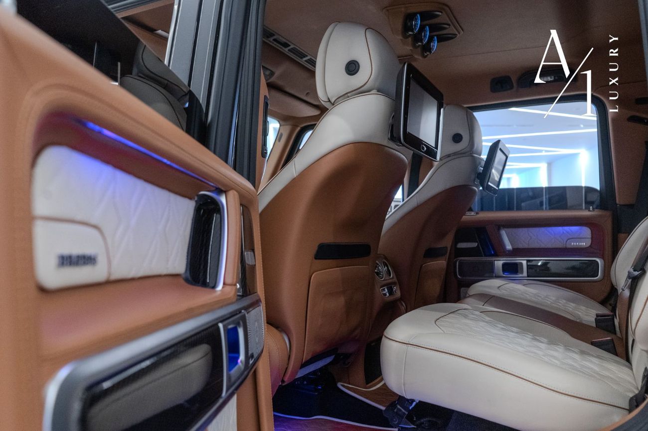 مرسيدس بنز G 63 AMG Brabus 800 2022 Mercedes- With Certificates, Warranty, Fully Loaded, Carbon Fiber Package,