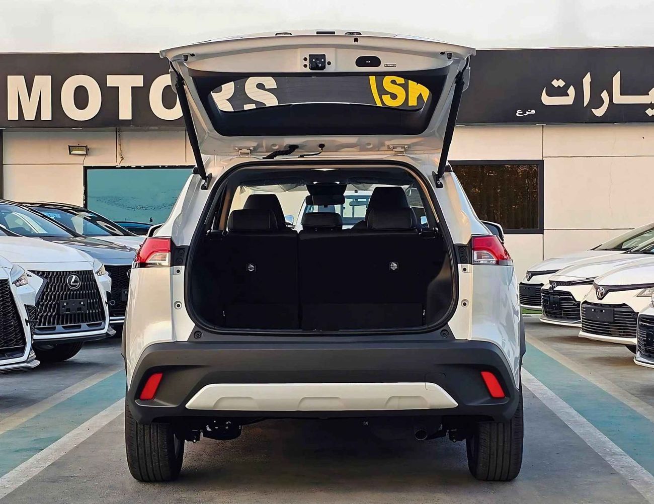 تويوتا كورولا كروس ELITE HYBRID/ 2.0L V4 /FULL OPTION/ FRONT&REAR CAMERA, DRIVER POWER SEAT / CODE#CRCHCF