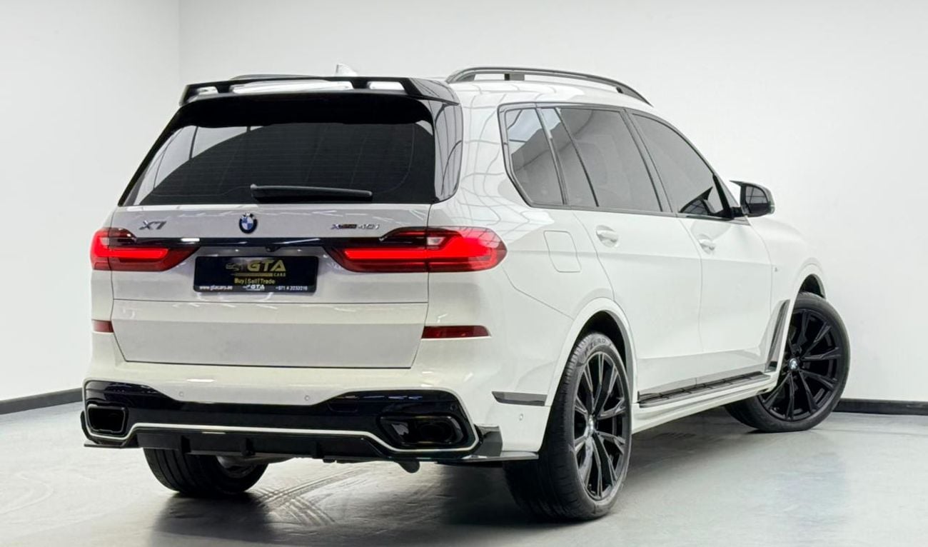 بي أم دبليو X7 2020 BMW X7 xDrive40i M-Sport, Warranty, Full BMW Service History, 7 Seater, Fully Loaded, GCC