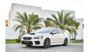 سوبارو امبريزا WRX Spectacular Condition! - AED 2,135 Per Month - 0% DP