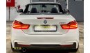 BMW 420i 2015 BMW 420i Cabrio, Warranty, Full BMW History, GCC, Low Kms