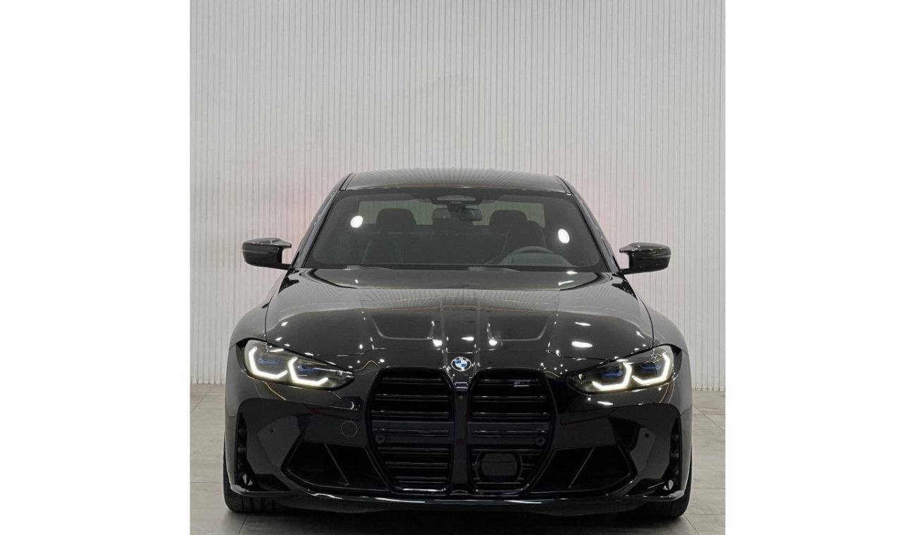 بي أم دبليو M3 2021 BMW M3 Competition, August 2025 BMW Warranty, August 2026 BMW Service Pack, Low Kms, GCC