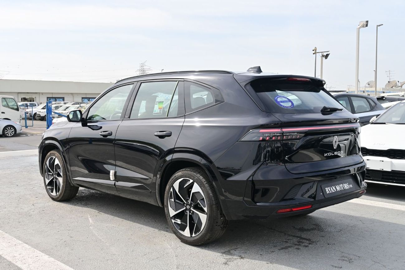 رينو كوليوس Renault Koleos 2.0L Turbo, 4WD Petrol, 8 Speed Automatic, Model 2025 Color Black